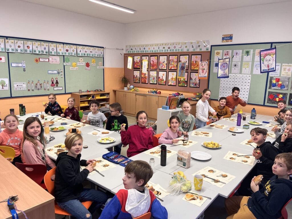 Gemeinsames Frühstück