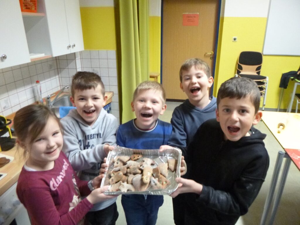 In der Weihnachtsbäckerei